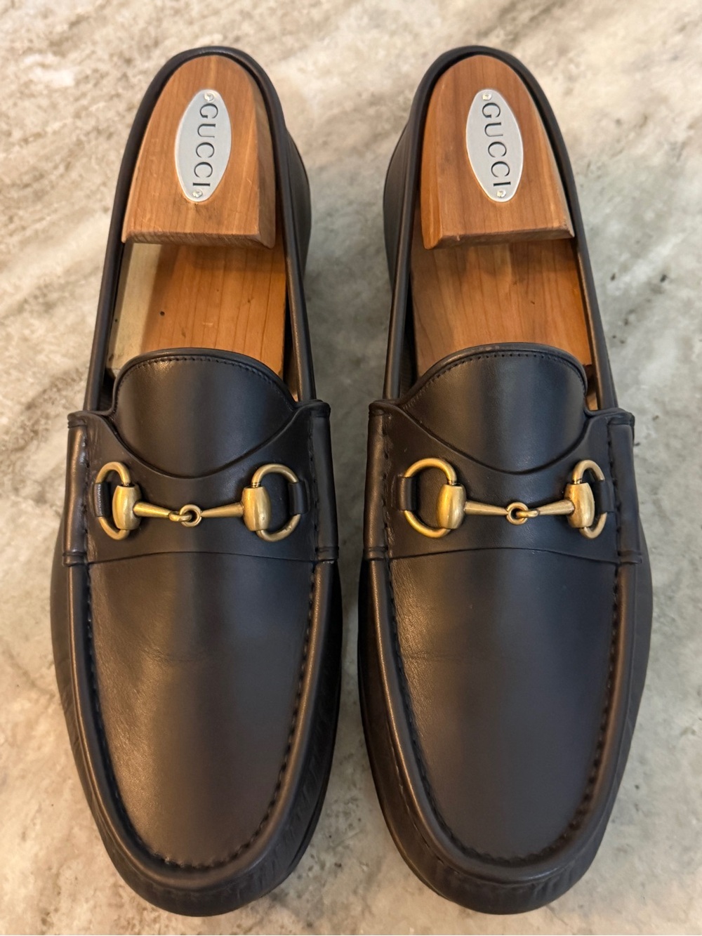GUCCI 1953 Horsebit Leather Loafer Dark Brown 7.5 / 8 US $1100 Jordaan Brixton